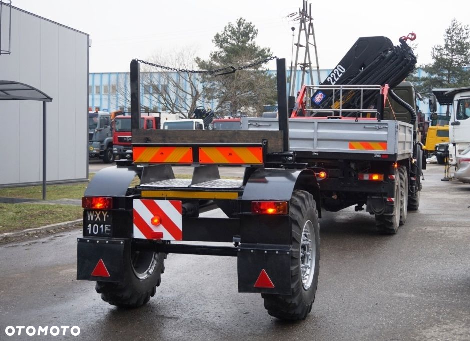 Star MAN 266 6x6 HDS DŹWIG ŻURAW HMF 2220 K5 ENERGETYKA 8 TON bez Gwarancdji KOSZ - 11
