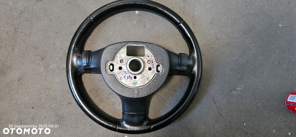 Kierownica skórzana multifunkcyjna łopatki VW Passat B6 2007r 3C0419091 - 13