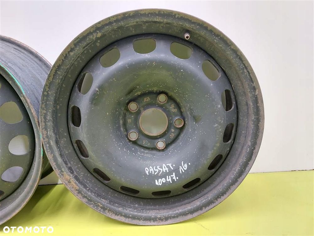 Felgi stalowe VW SKODA AUDI ET 37 5X110 7J 16 4 SZTUKI - 12
