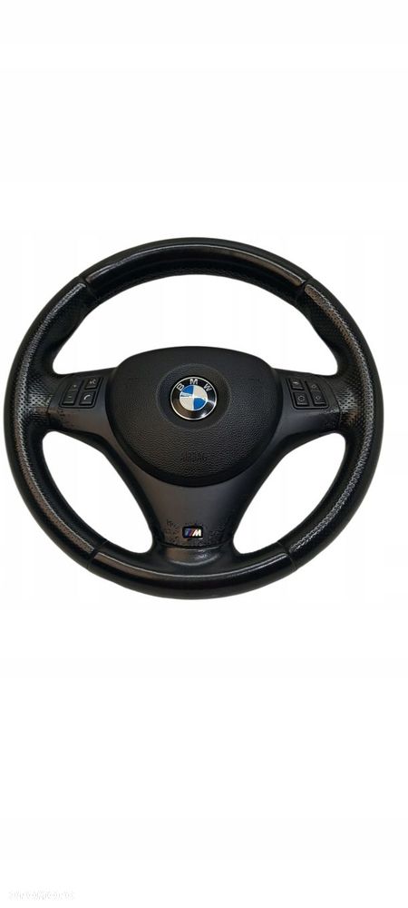 Bmw E90 E93 E92 E81 E87 Kierownica Skórzana M-Pakiet Poduszka Airbag Nr 34 - 1