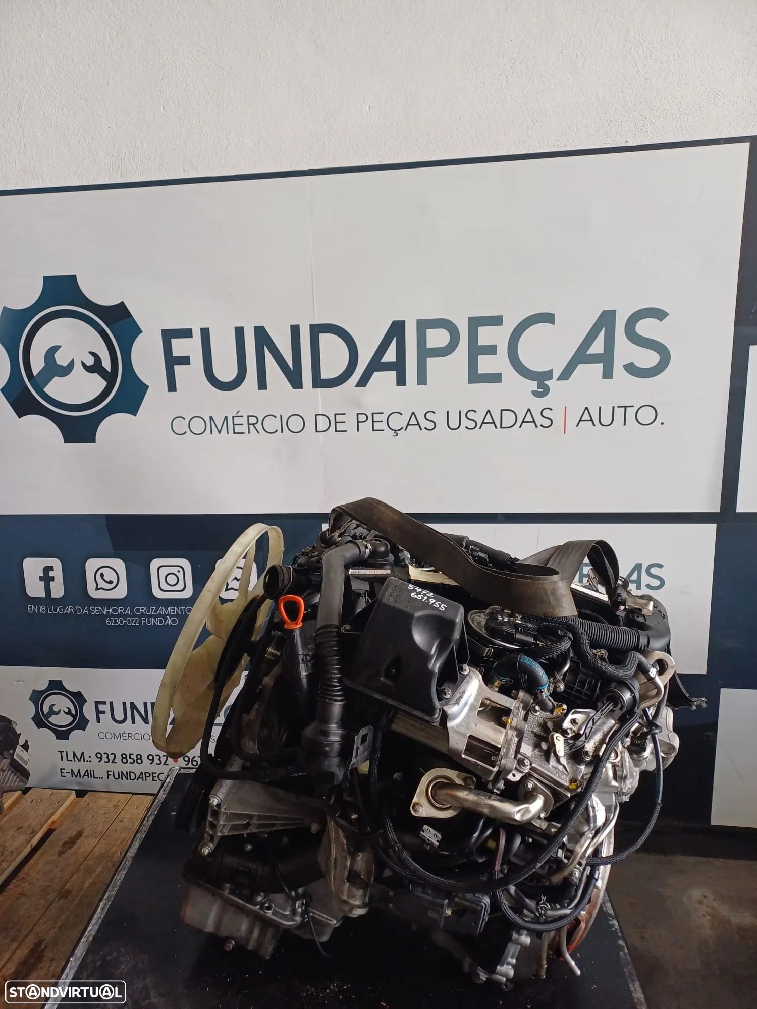 Motor Mercedes Sprinter 313 CDi 2.2 130Cv REF: 651.955 - 1