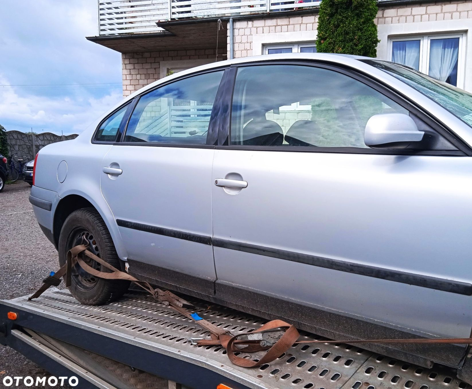 Na części VW Passat B5 1.9 TDI sedan lakier LB7Z silnik AFN skrzynia EEN maska klapa drzwi zderzak - 3