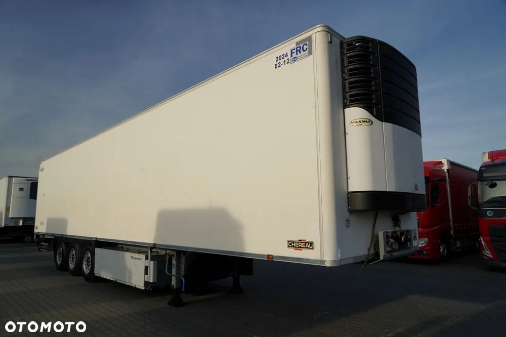 Chereau CHŁODNIA / MAXIMA 1300 / HAKÓWKA / OŚ PODNOSZONA / KOSZ NA PALETY - 7