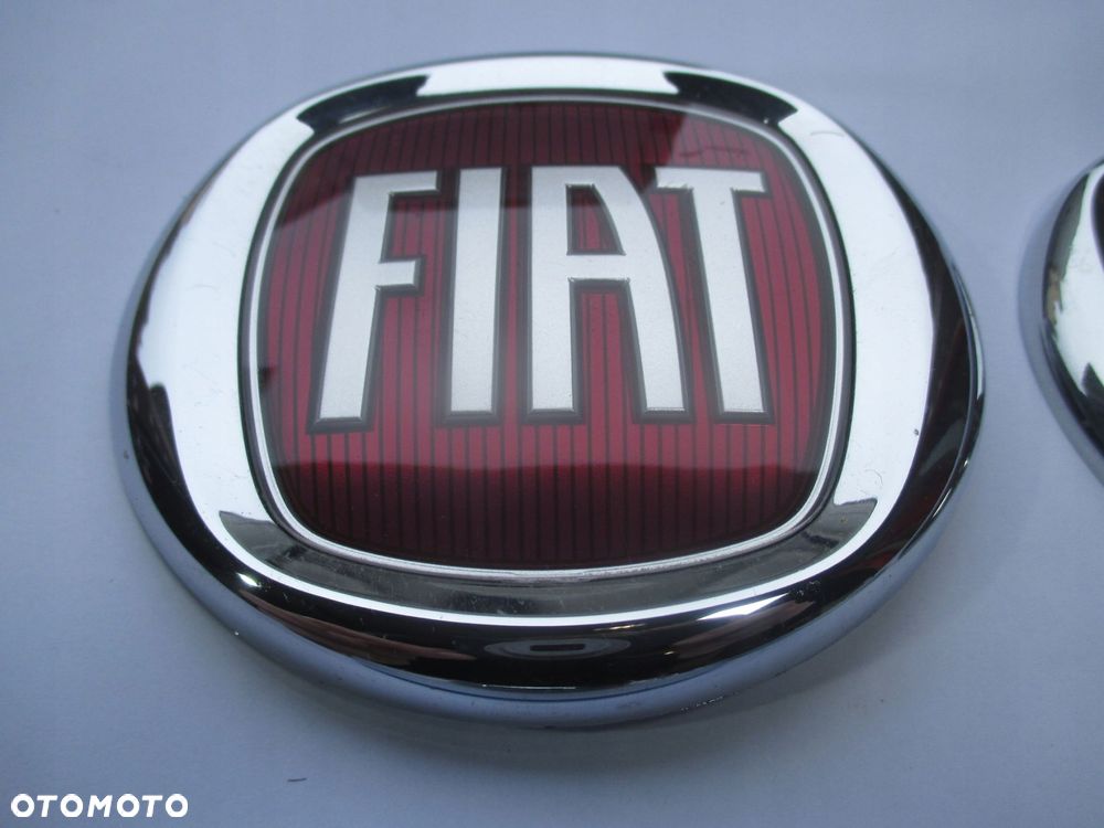 emblemat znaczek logo fiat ducato tył 120mm 12 cm oryginał nowy ! - 1
