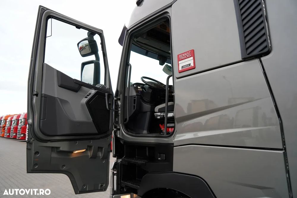 Renault T480 / 13 L / RETARDER / I-PARK COOL /   PNEURI 100% / METALICE / CONTRACTUL DE SERVICE - 21