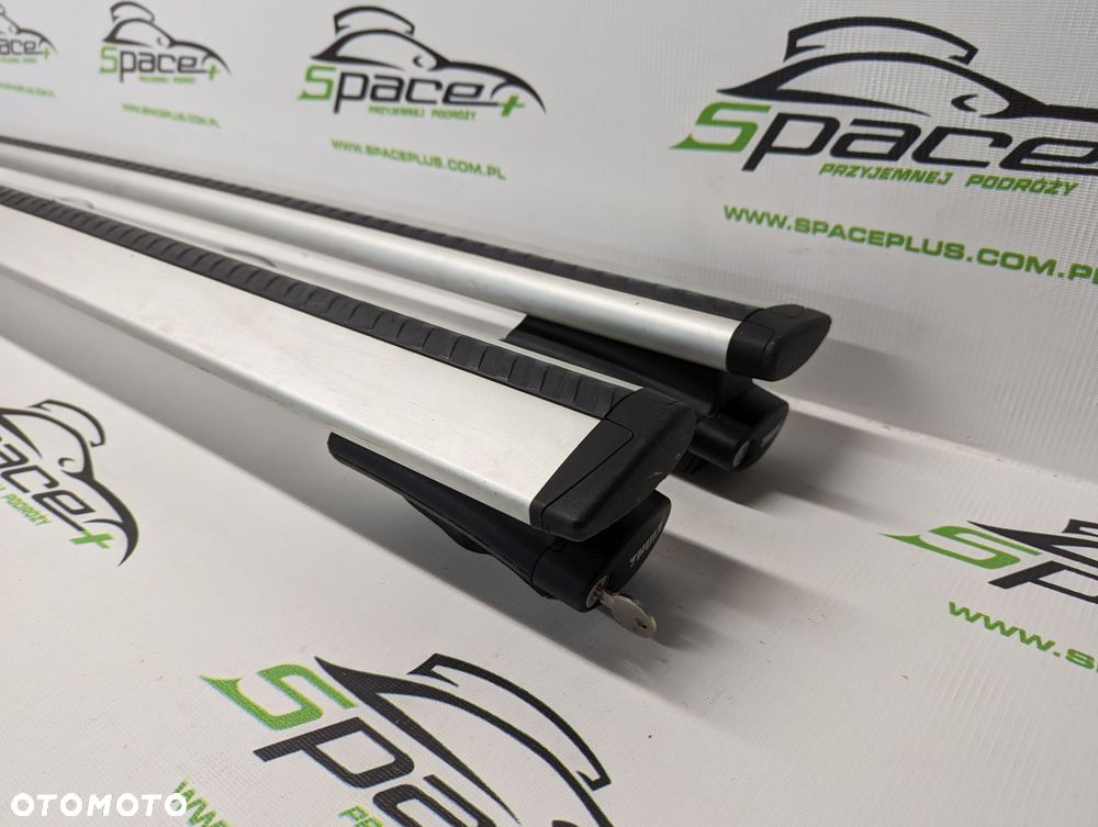 Bagażnik dachowy Thule: belki 961 + Stopy 775 Na otwarte relingi - 1