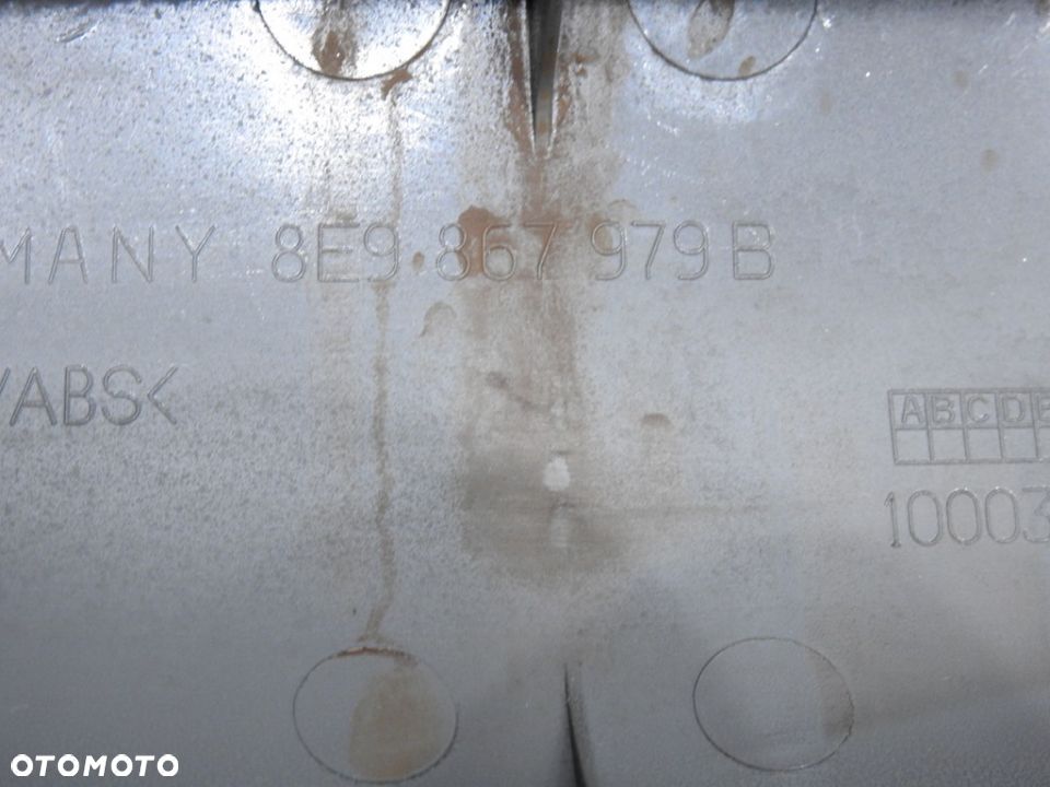 TAPICERKA KLAPY AUDI A4 B7 AVANT - 9