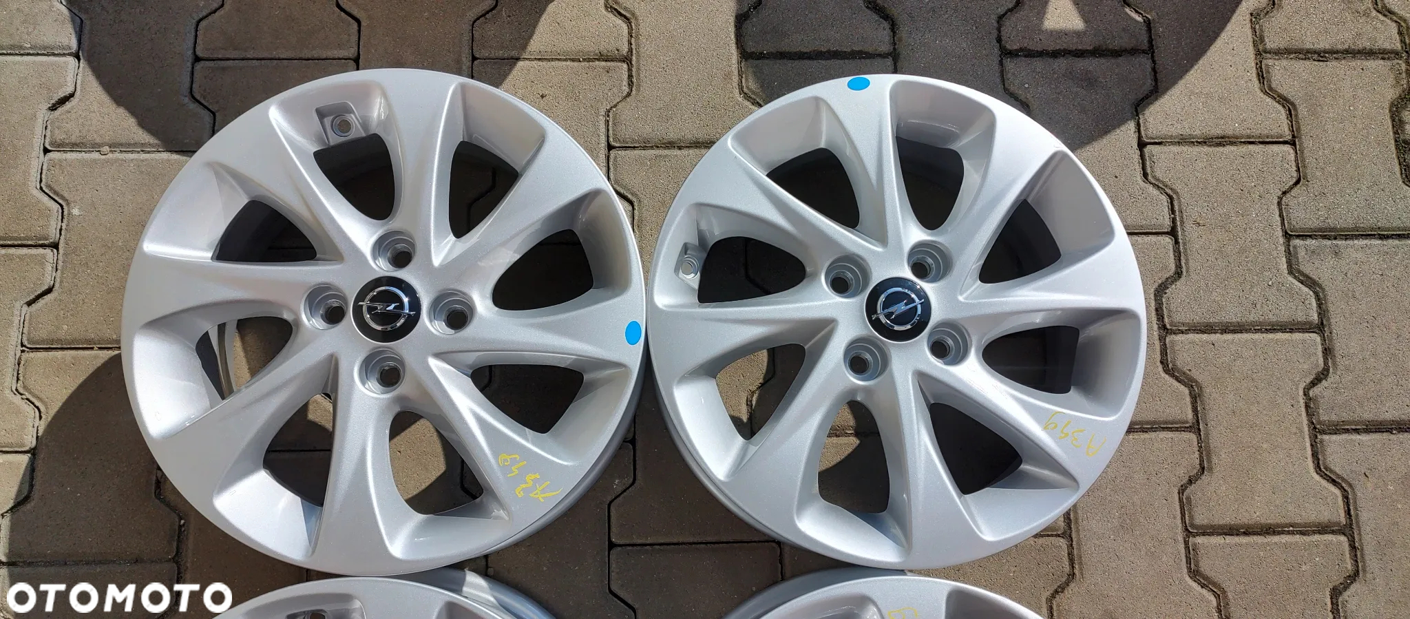 a349 4x100 6Jx15 Opel Carl Adam Corsa Tigra Meriva - 4
