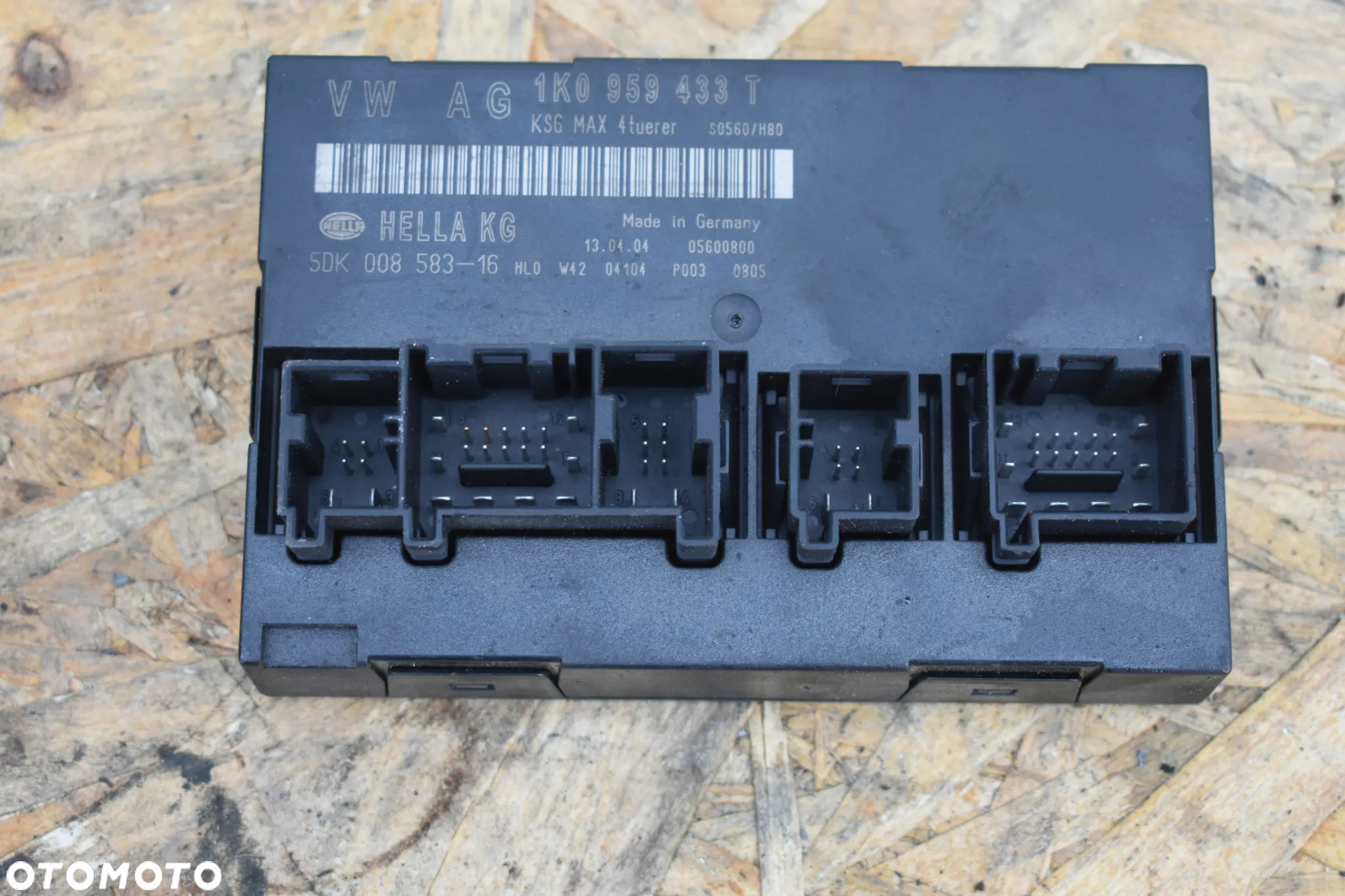 MODUŁ KOMFORTU VW GOLF 5 JETTA TOURAN 1.9TDI 1K0959433T - 3