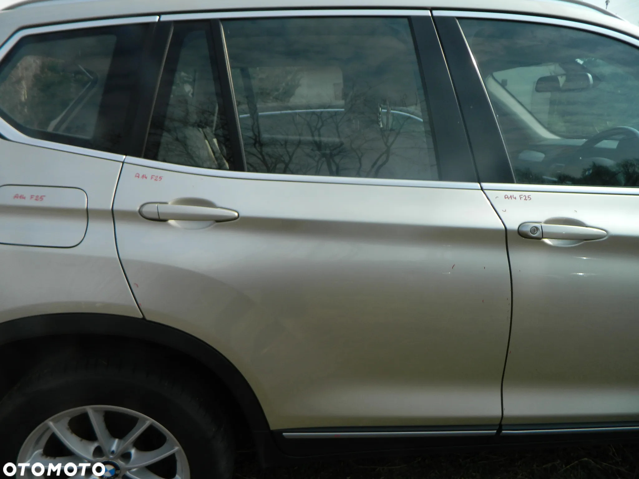 BMW X3 F25 A14 MINERALSILBER NA CZĘŚCI - 20