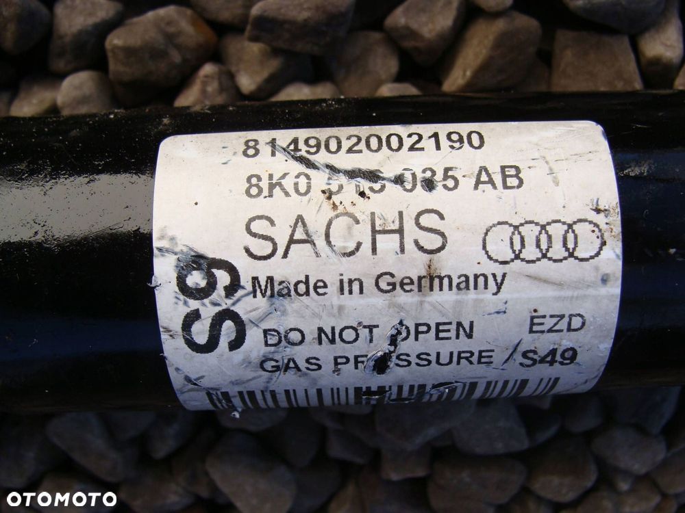 amortyzatory tył komplet audi a4 s4 b8 8k0513035ab - 4