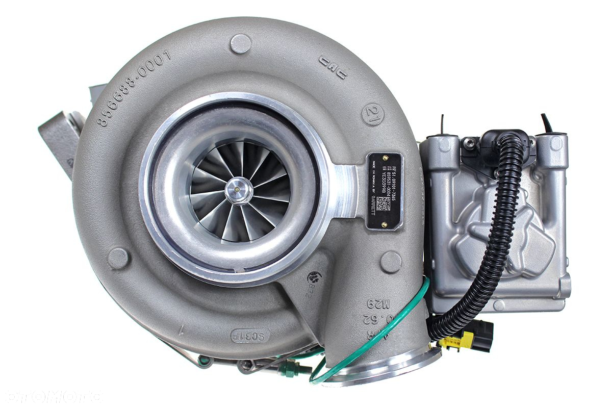 Nowa turbina 51091017412  859531-0004 MAN/FENDT 9.0L D15 170/218kW 2019- - 3