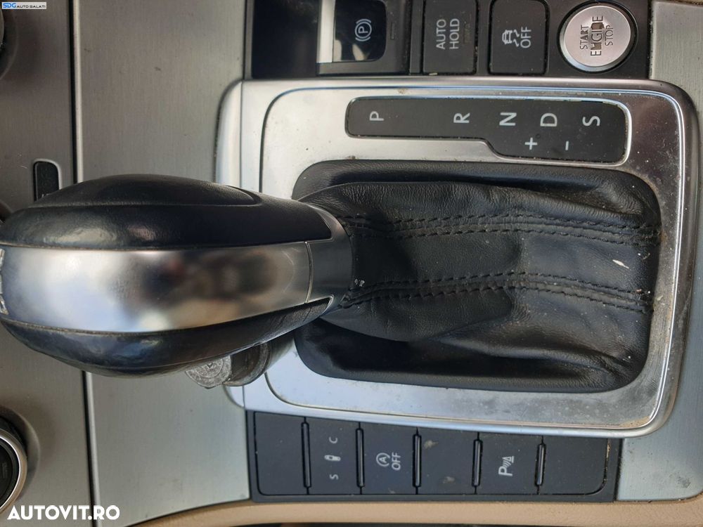 Timonerie Selector Ansamblu Maneta cu Tija Sufa Schimbator Cutie Viteze Automata DSG Volkswagen CC 2.0 TDI 2012 - 2017 [K7697] - 1