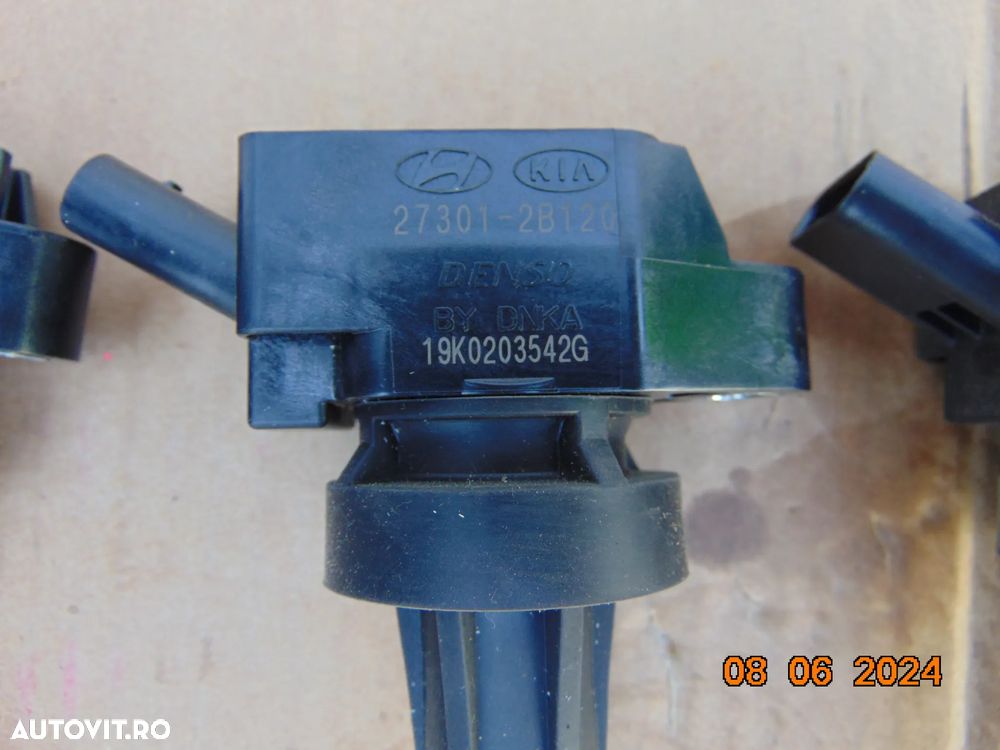 Bobina inductie Kia Sportage 1.6gdi ceed Hyundai Tucson i30 bobine inductie 1.6 benzina cod 273012b120 - 7