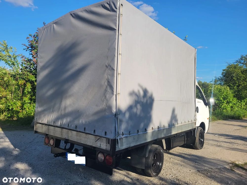Kia K2500 2.5 TCI Skrzynia 1610 kg ład skrzyniowy plandeka 196 tyś km IDEALNY - 4