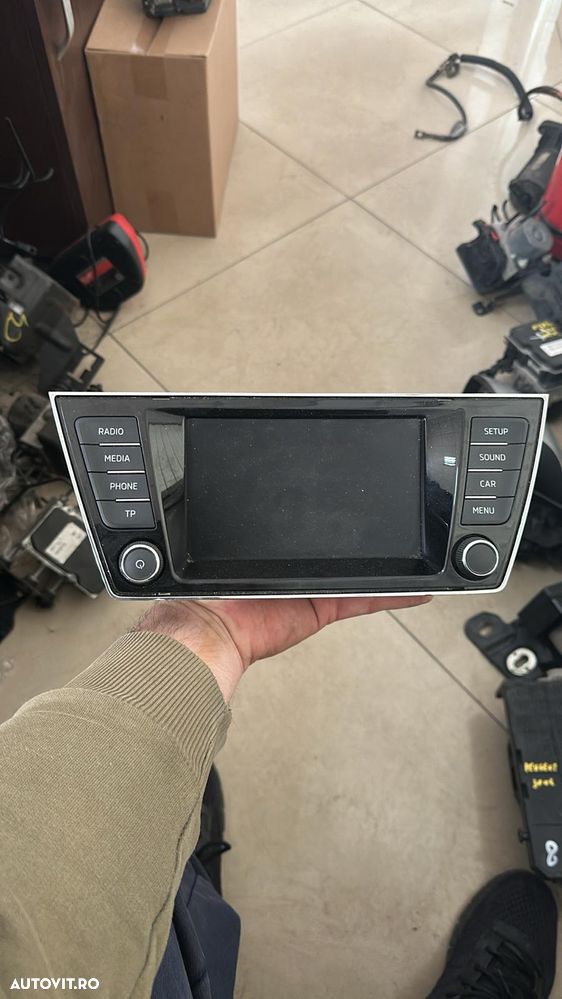 DISPLAY MULTIMEDIA SKODA FABIA COD 6V0919604 2014-2018 - 1