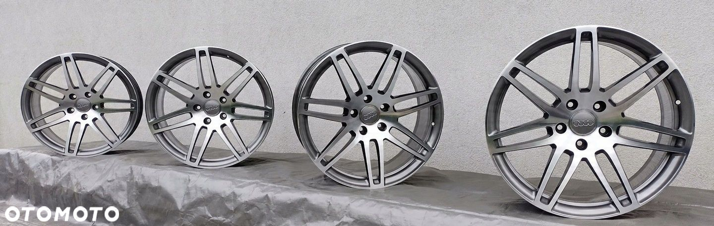 AUDI Q7 4L FELGI ALUMINIOWE 21" 4L0601025S 10xJ21 5x130 ET44 JAK NOWE - 4