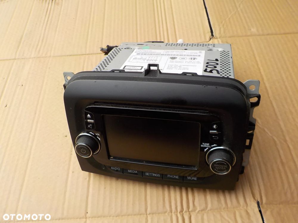 radio cd fiat 500L 2013r 07355674420 - 1