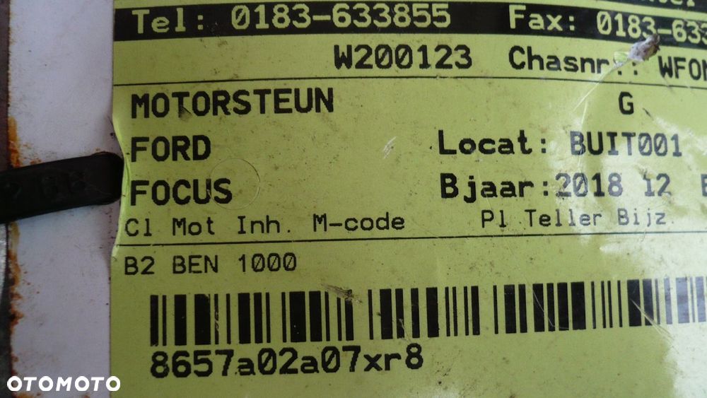 PODUSZKA ŁAPA SKRZYNI FOCUS MK4 1.0 ECOBOOST 18R - 7