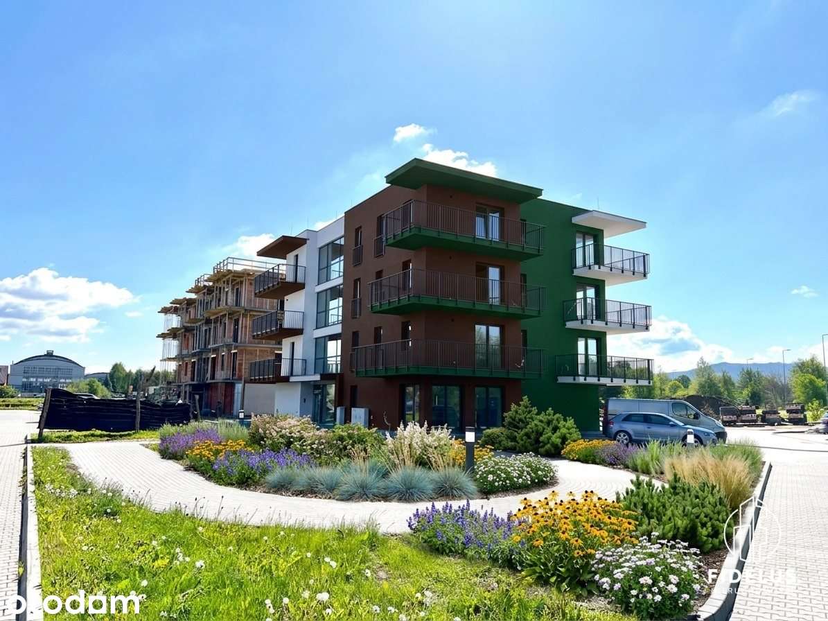Apartament z tarasem i widokiem na góry