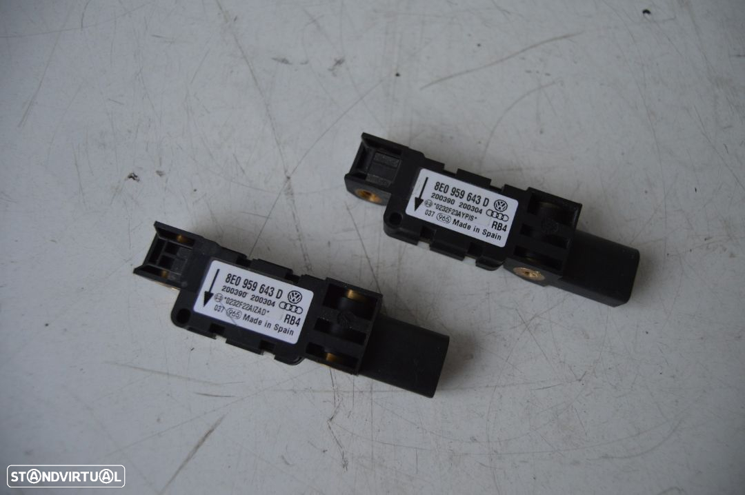 SENSOR IMPACTO AIRBAG SONDA ELETRONICA 8E0959643 8E0959643A AUDI A4 B7 AVANT 2.0 TDI BRE - 2