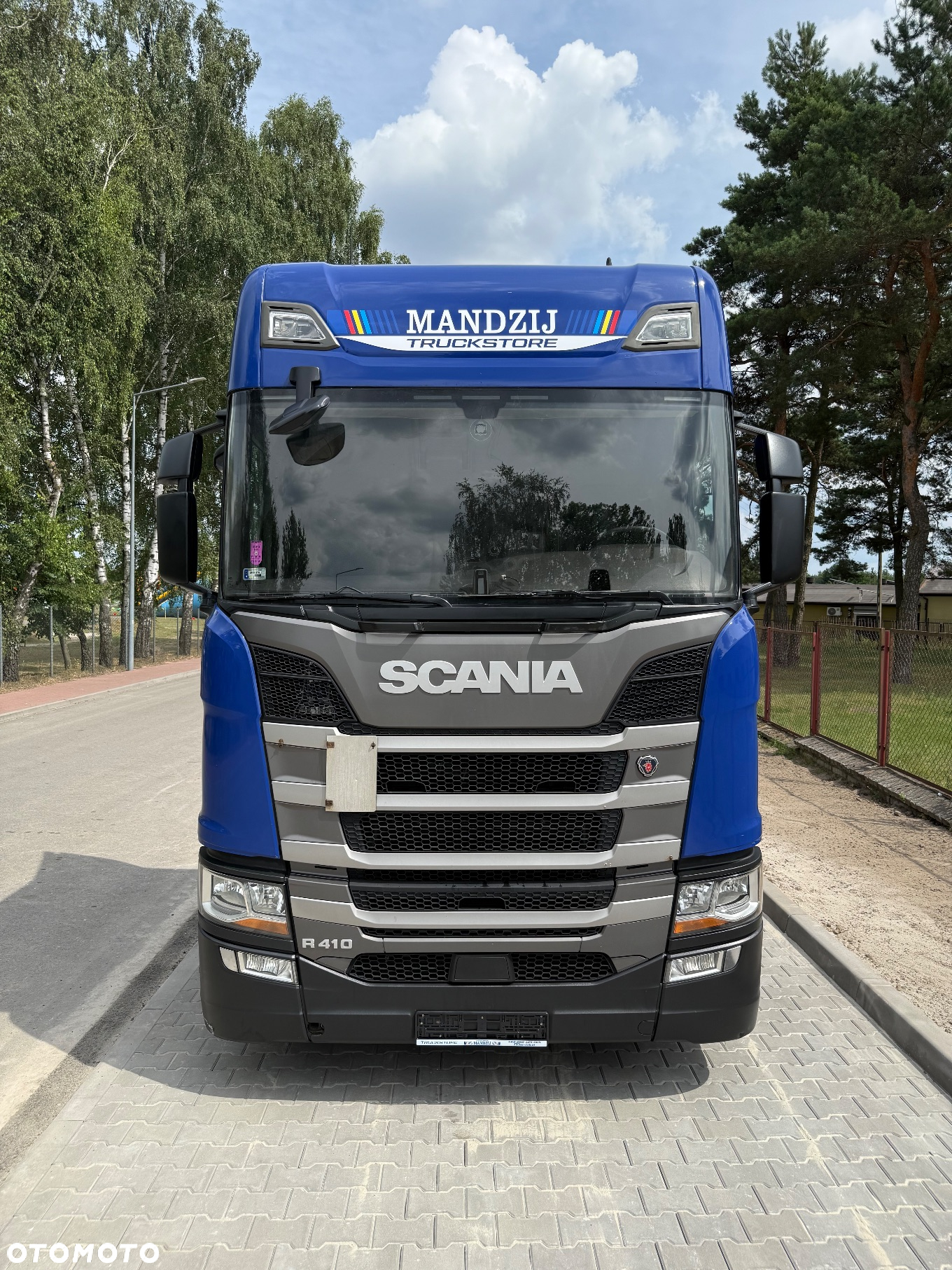 Scania R410 TOPLINE AUTOMAT RETARDER FULLSPOJLERY LEDY SKÓRA EURO 6 890000km 2018r - 4