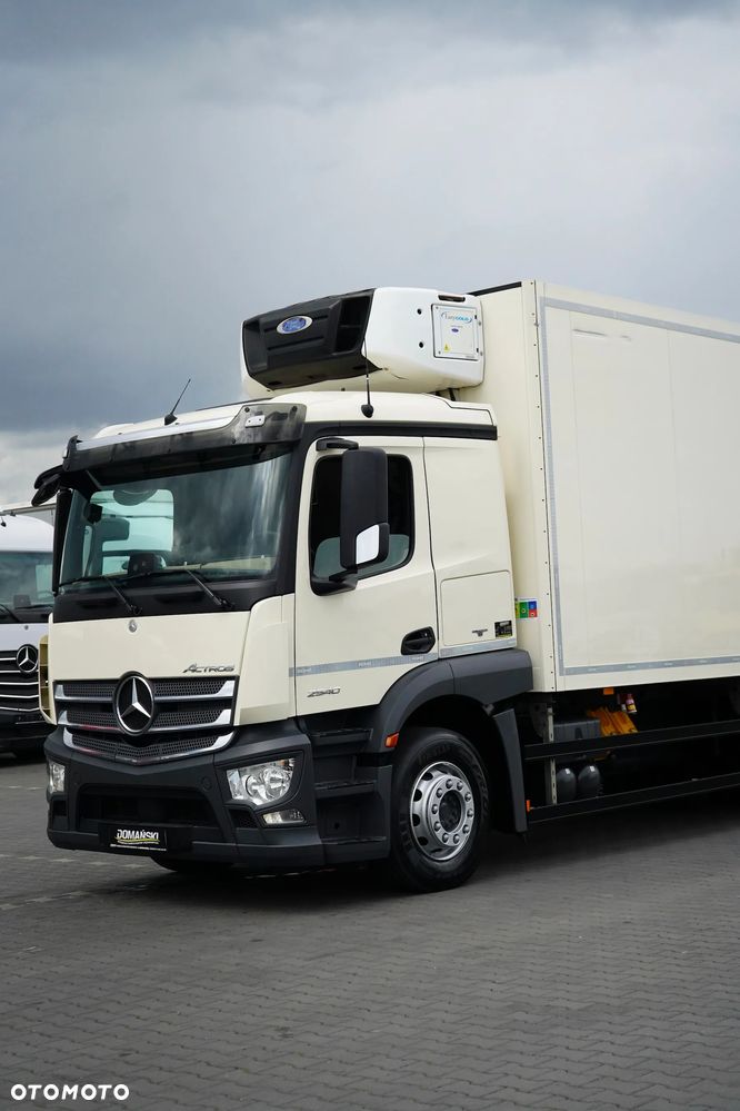Mercedes-Benz ACTROS / 2540 / ACC / E 6 / ZESTAW PRZEJAZDOWY / CHŁODNIA + WINDA / 38 PALET - 39