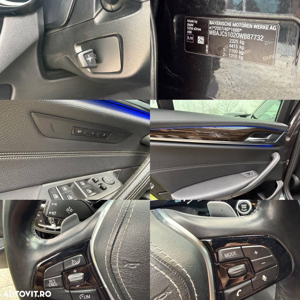 BMW Seria 5 520d xDrive Aut. Luxury Line - 27