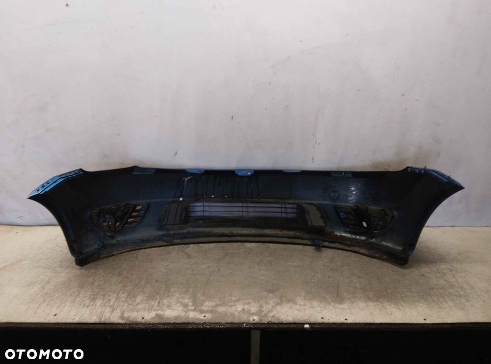 ^ ZDERZAK PRZÓD PRZEDNI FORD FIESTA MK.6 6 VI BŁĘKITNY NIEBIESKI HALOGENY - 4