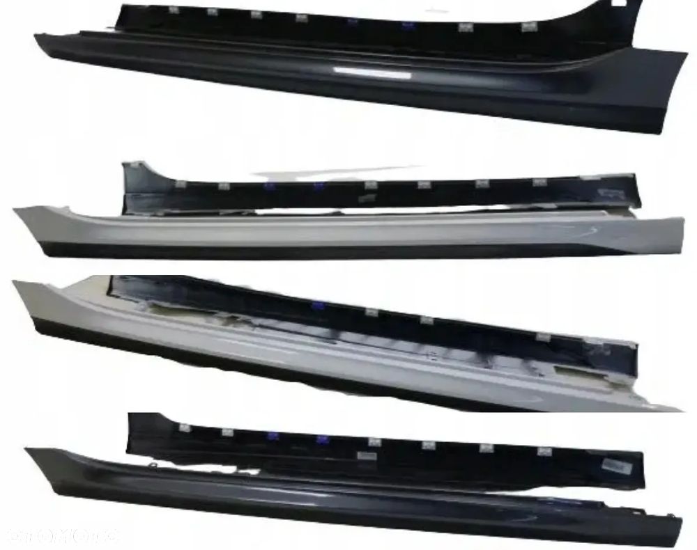 BMW SERIA 2 F44 M PAKIET LISTWA NAKŁADKA PROGOWA PRÓG LEWA PRAWA KOMPLET ORYGINAŁ - 1