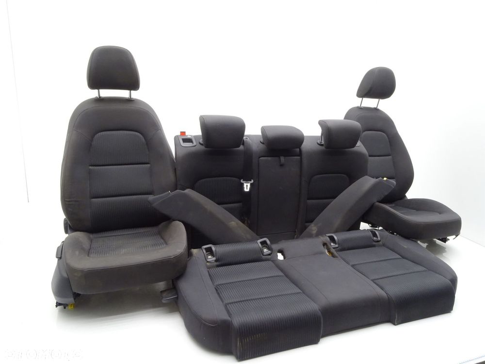 Komplet foteli kanapa tył tylny przód przedni 8k081106 audi a4 b8 sedan - 3