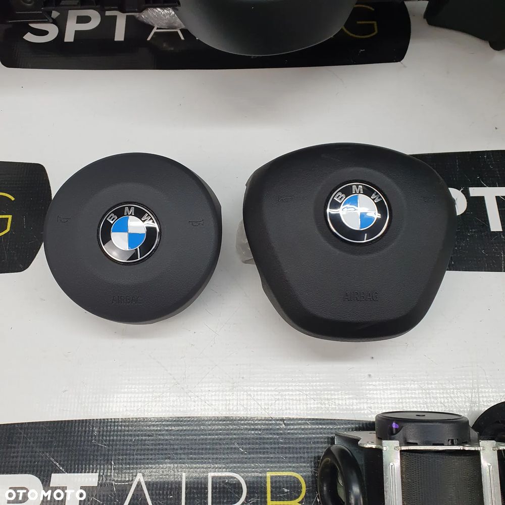 BMW X1 F48 DESKA ROZDZIELCZA KONSOLA KOKPIT PULPIT PODUSZKI AIRBAG AIR BAG PASY KIT SET - 6