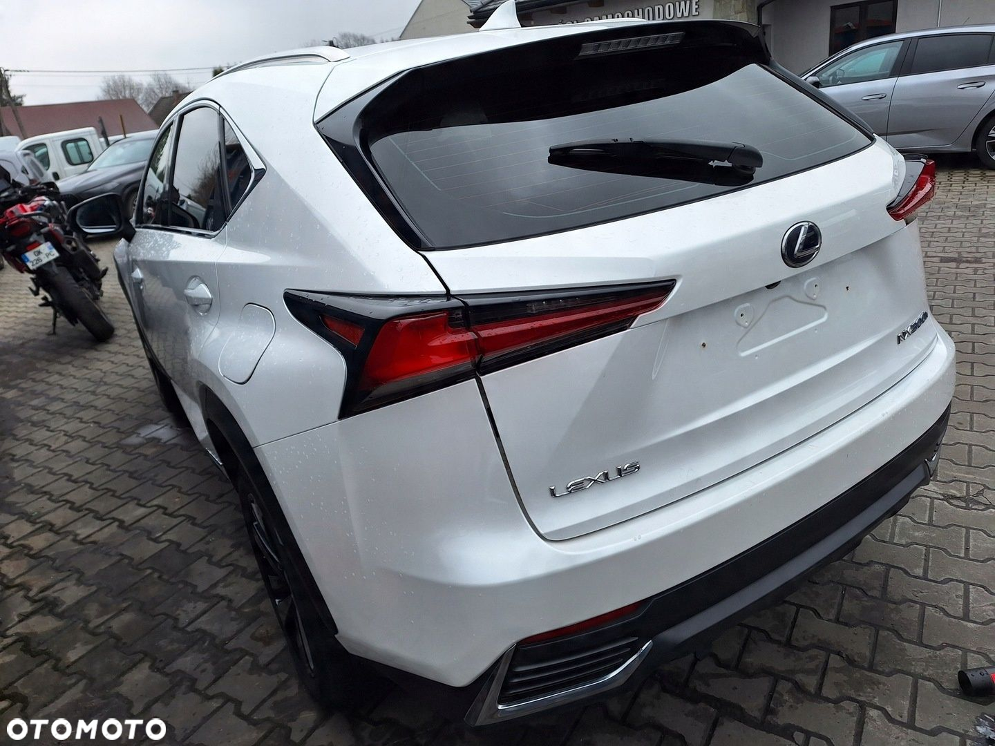 LEXUS NX 1 I LIFT NX300H 17- LED PAS ZDERZAK PRZÓD MASKA LAMPA BŁOTNIK 085 - 6
