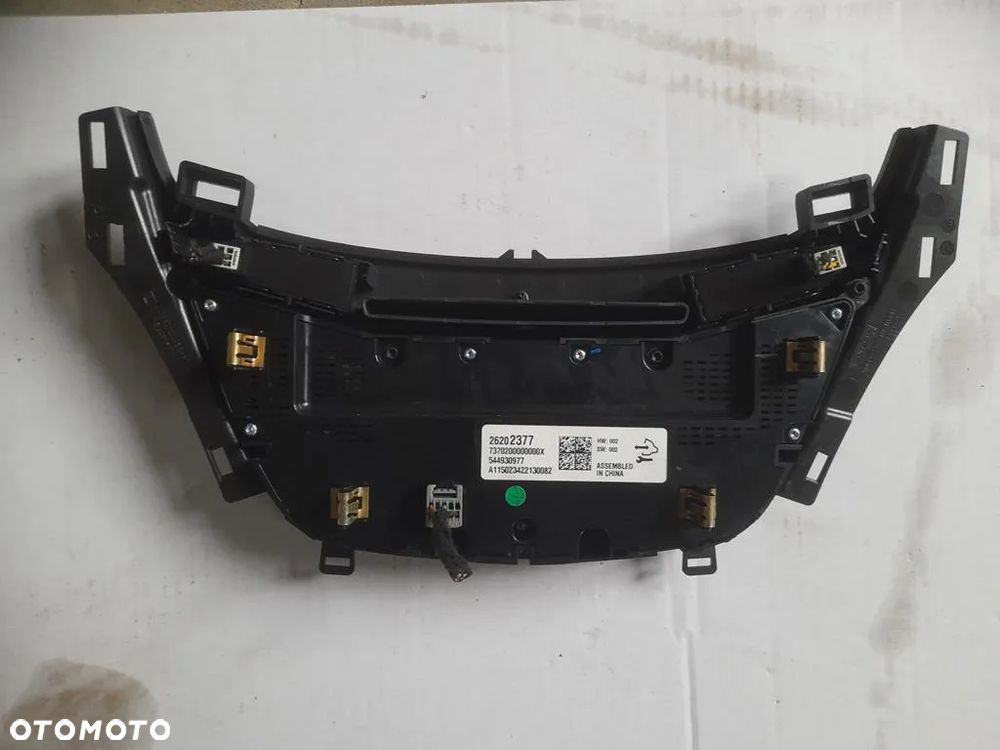Panel sterowania nawiewu klimatyzacji Opel Insignia A Lift 26202377 - 4