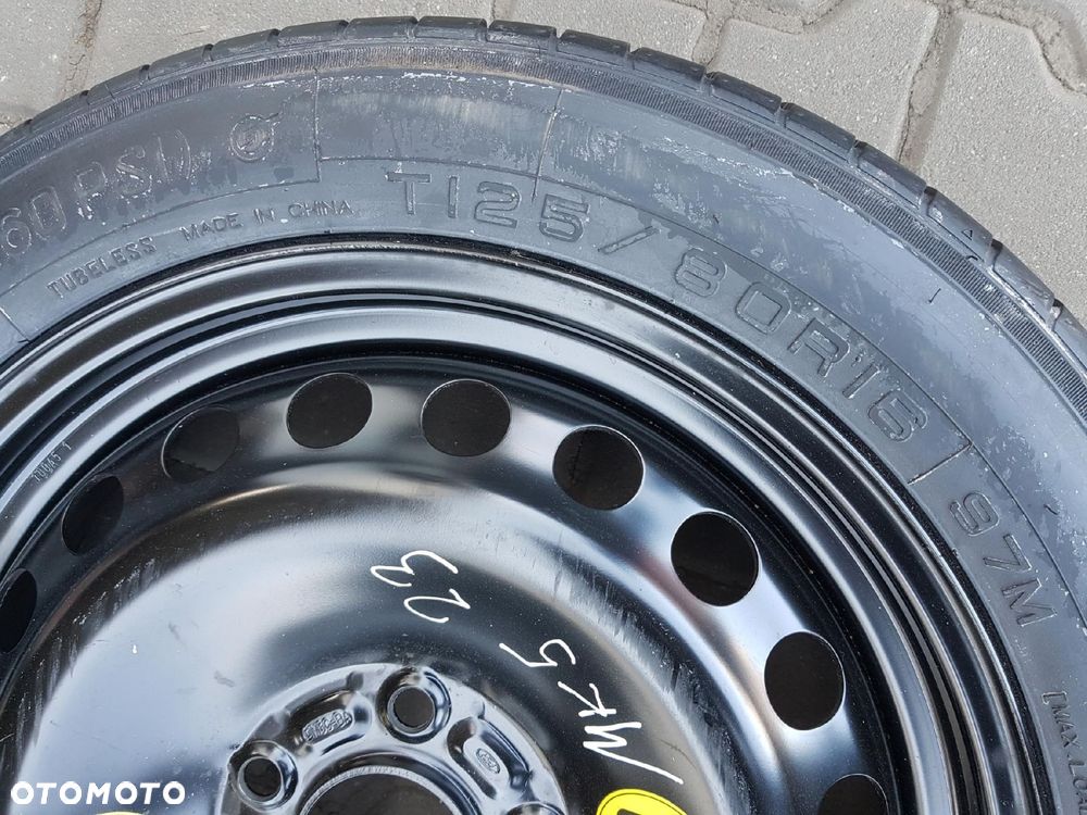 FORD MONDEO MK5 14-22r KOŁO DOJAZDOWE 16 5X108 LEWAREK - 5