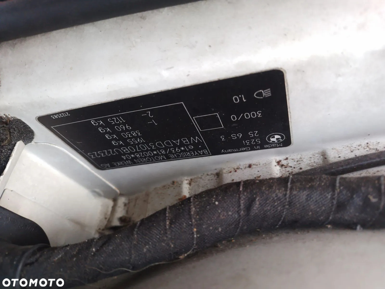 BMW E39 95-00 2.5 523I M52 LAMPA TYŁ LEWA PRAWA 300/0 ALPINWEISS - 9