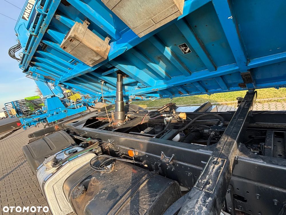 MAN TGM 18.250 4x2 wywrotka MEILLER z HDS MKG z czerpakiem i rotatorem , łyżką , obrotnica , HDS wyprowadzona 5 i 6 funkcja, bardzo dobry stan, idealny do kostki , komunalki , - 22