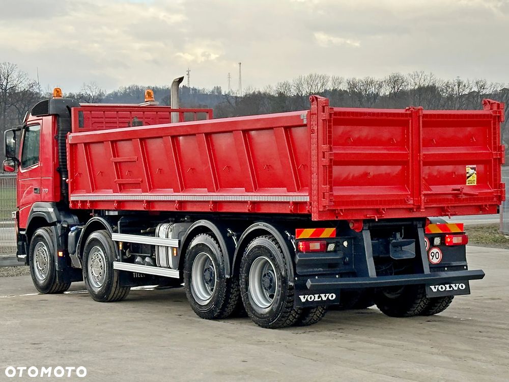 Volvo FM 370 * WYWROTKA 6,40 m + BORDMATIC / 8x4 - 9