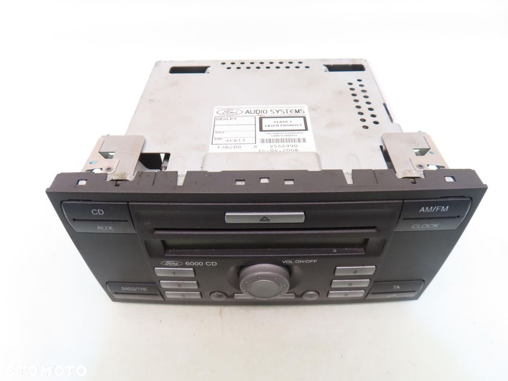 RADIO FORD FIESTA MK5 V 6S6118C815AJ + KOD - 6