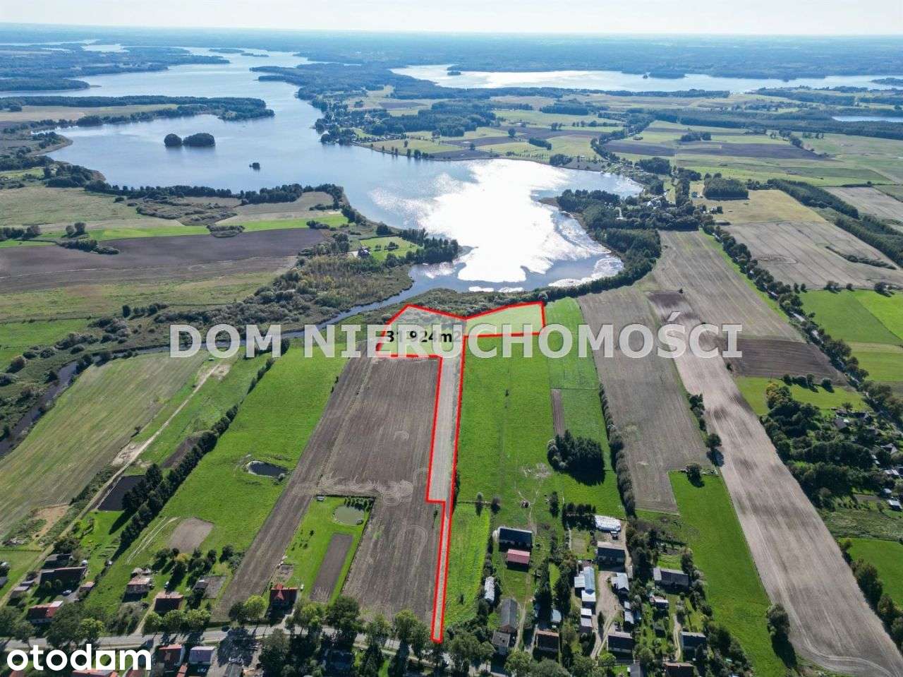 Działka z linią brzegową nad Jeziorakiem-Dobrzyki - Pełny obrazek: 2/20