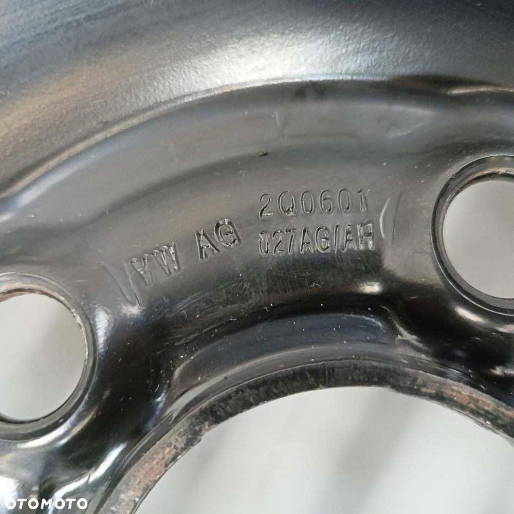 Felgi 5x100 15 Audi A1 + Kołpaki 4szt (F3714) - 6