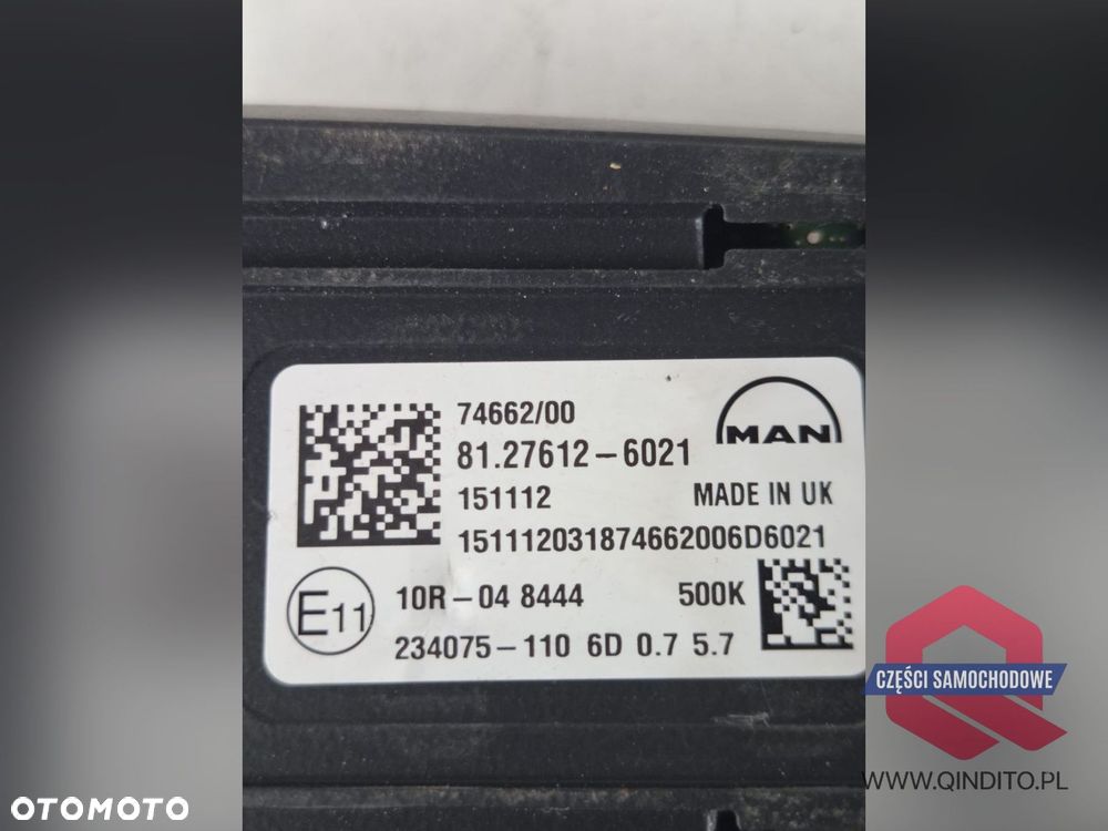 RADAR KAMERA ASYSTENT PASA RUCHU MAN TGX TGS EURO - 4