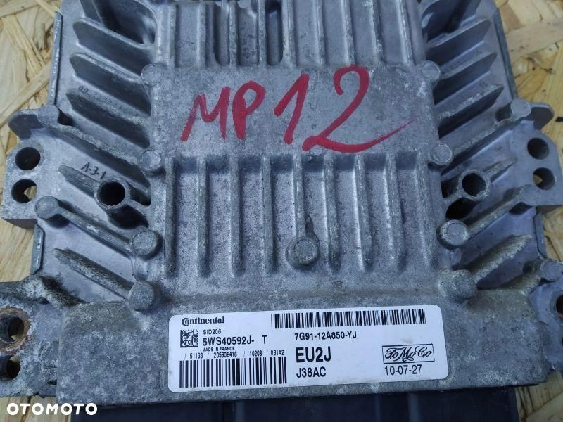 STEROWNIK SILNIKA KOMPUTER EU2J FORD MONDEO MK4 IV 7G91-12A650-YJ - 2