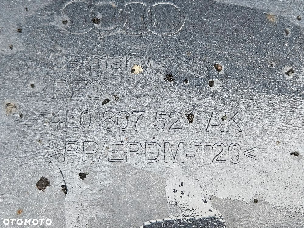 AUDI Q7 4L LIFT 09-15R ZDERZAK TYL TYLNI S-LINE KOMPLETNY LZ7L 4L0807521 AK - 17