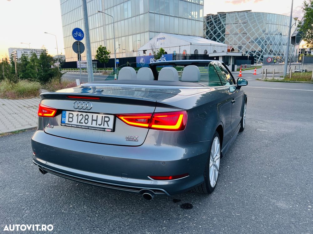 Audi A3 Cabrio 2.0 TFSI S tronic S Line Sportpaket - 6
