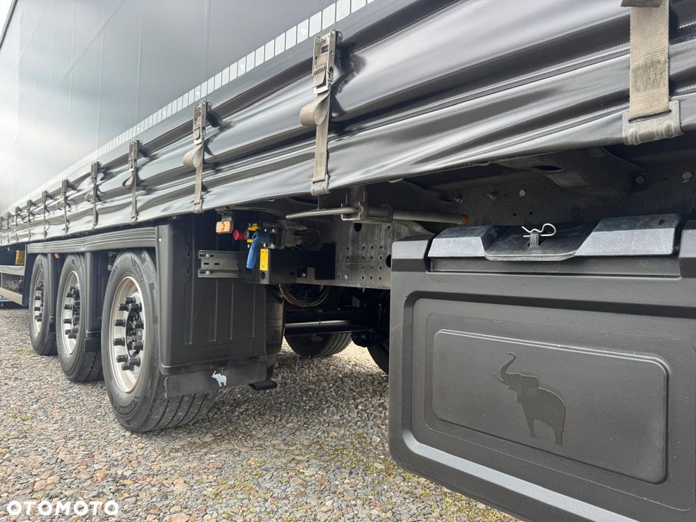 Schmitz Cargobull VARIOS- naczepa typu Standard lub Mega Dach podnoszony regulowany 5 sztuk Sprzedam. Koła 385/55R22,5 - 8