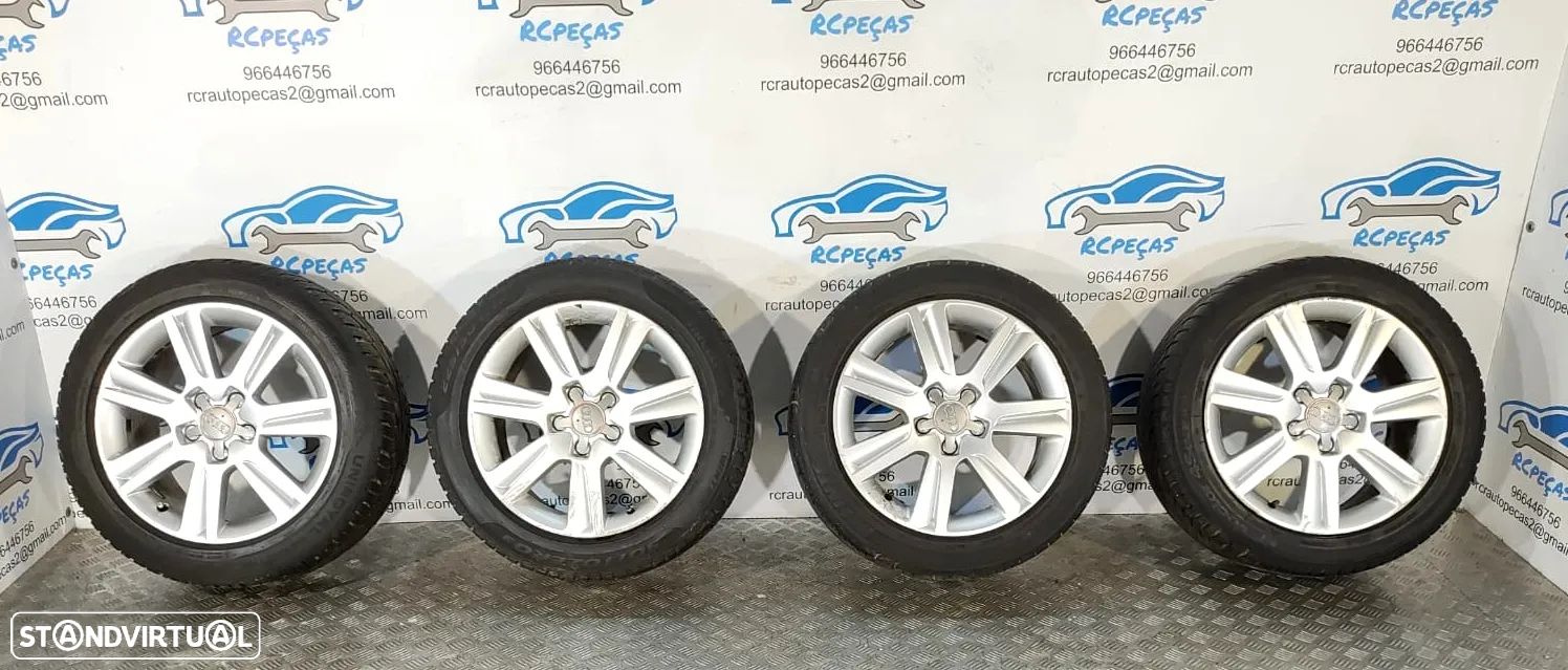 JANTES AUDI A4 B8 AVANT 17 POLEGADAS 7,5J ET45 5x112 ORIGINAIS - 1
