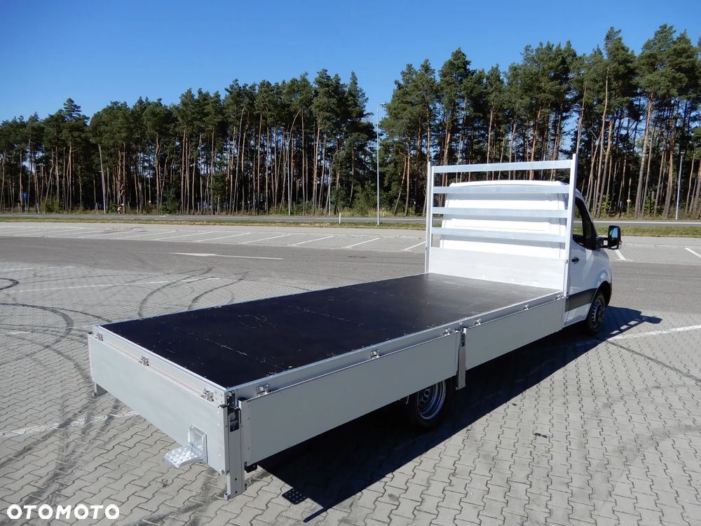 Mercedes-Benz Sprinter 519 CDI 190 KM 9G-Tronic Automat Platforma Skrzynia Otwarta 4.92 Cm Długi 10 E.Palet GWARANCJA PRODUCENTA Stan Auta NOWY Dostępny OKAZJA - 29