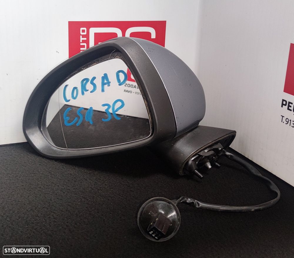 ESPELHO RETROVISOR ESQUERDO OPEL CORSA D - 2