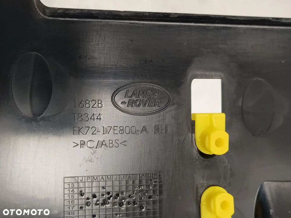 LAND ROVER DISCOVERY SPORT L550 ŚLIZG MOCOWAN ZDERZAKA PRAWY TYŁ TYLNY NOWY ORYGINAŁ - 6